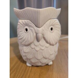 Scentsy WHOOT Owl  Full-Size 6 Inch Candle Wax Warmer Very Cute!!